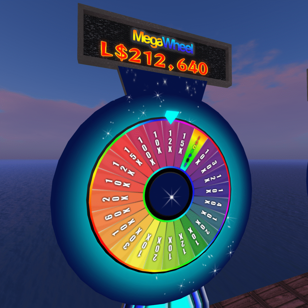 Megawheel Jackpot at Cash Cove