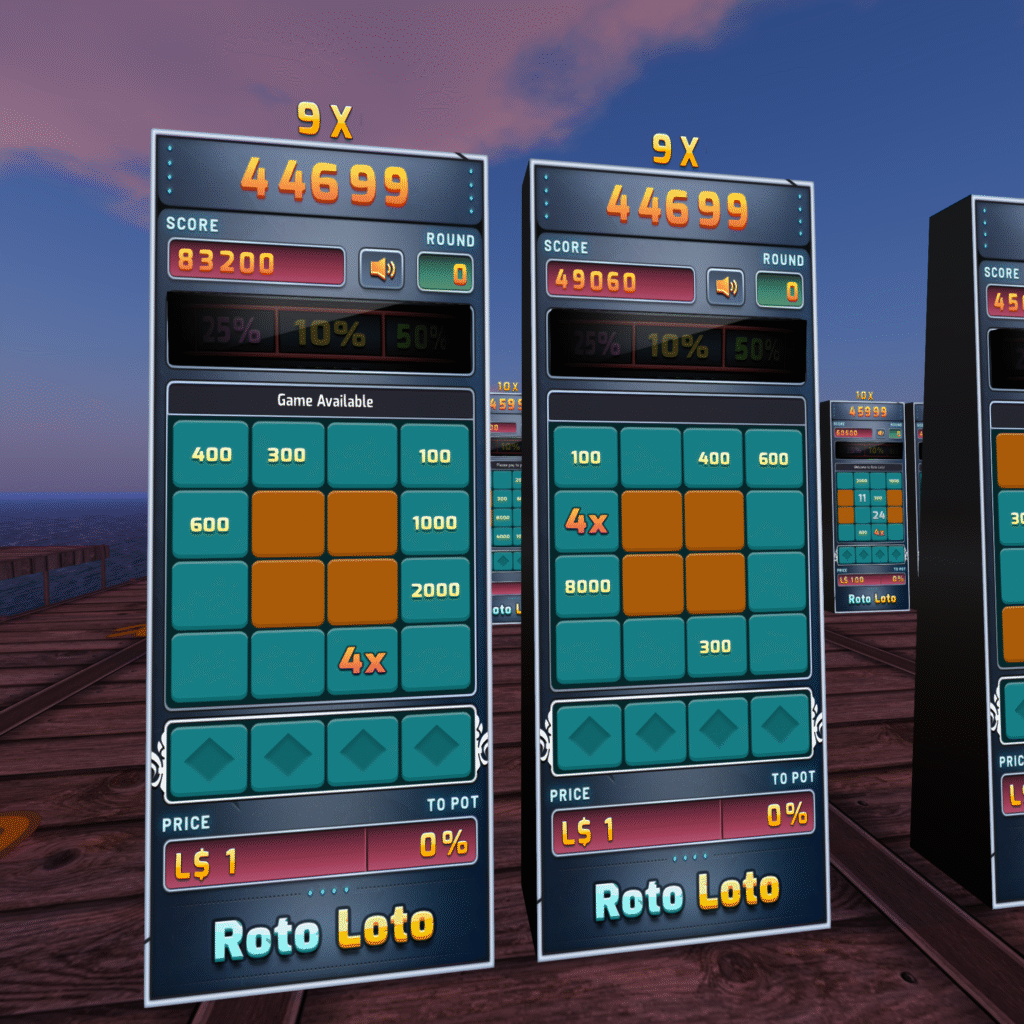 Roto Loto Skill Game at Cash Cove